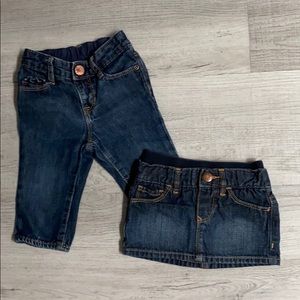 Baby Gap Girls Denim Bundle